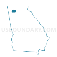 Gordon County in Georgia